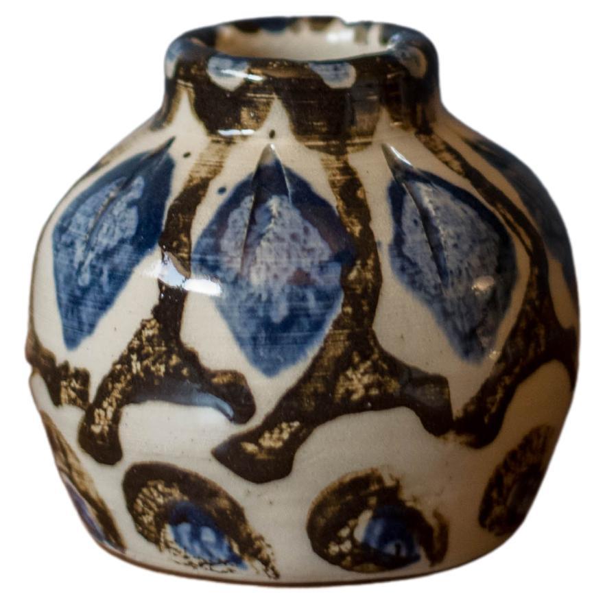 Vintage British Studio Pottery Vase For Sale at 1stDibs