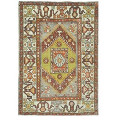 Vintage Handmade Turkish Area Rug