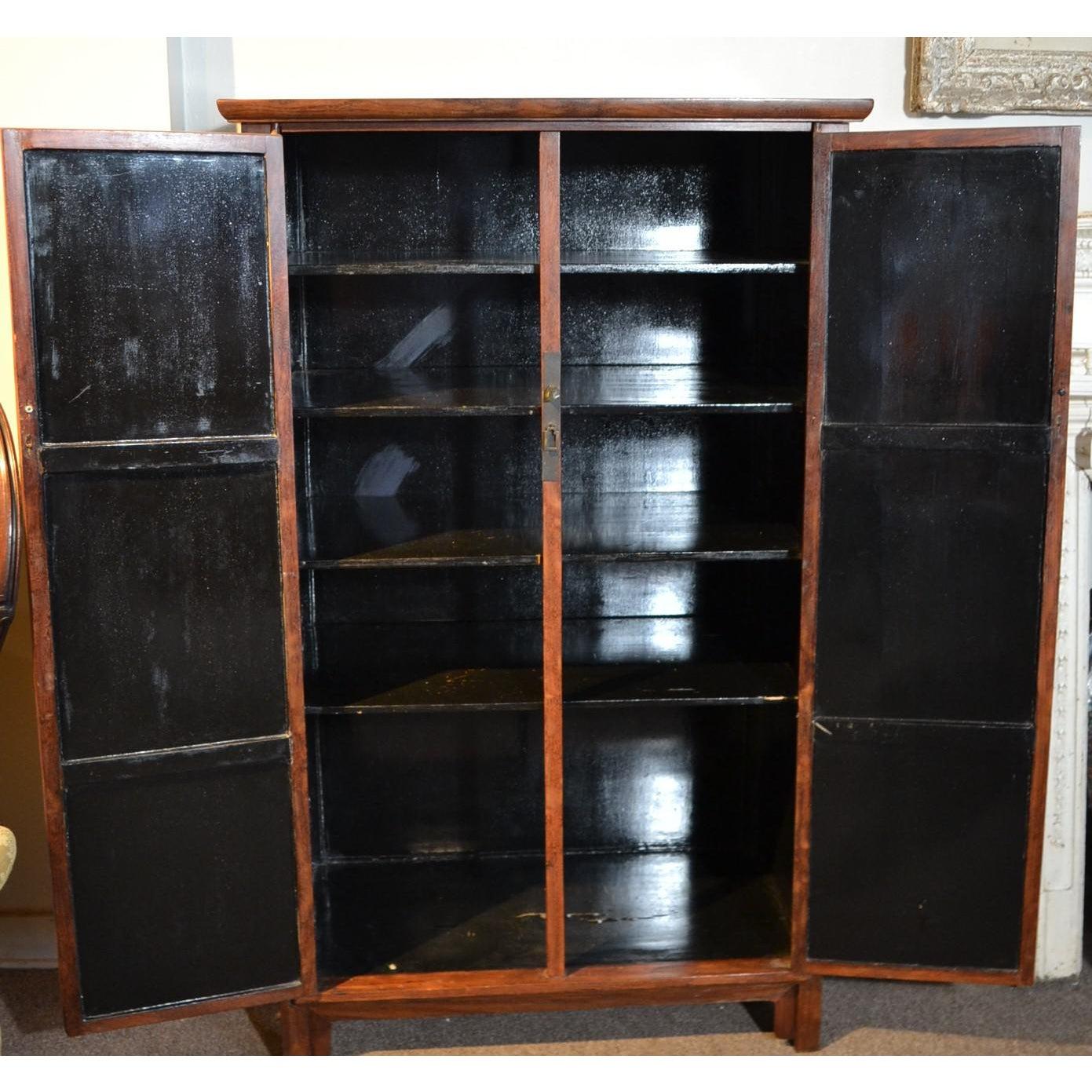 English Vintage Estate Handpainted Cabinet