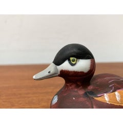 Vintage Handpainted Duck Figurine by Gallo Design for Villeroy & Boch, 1970s