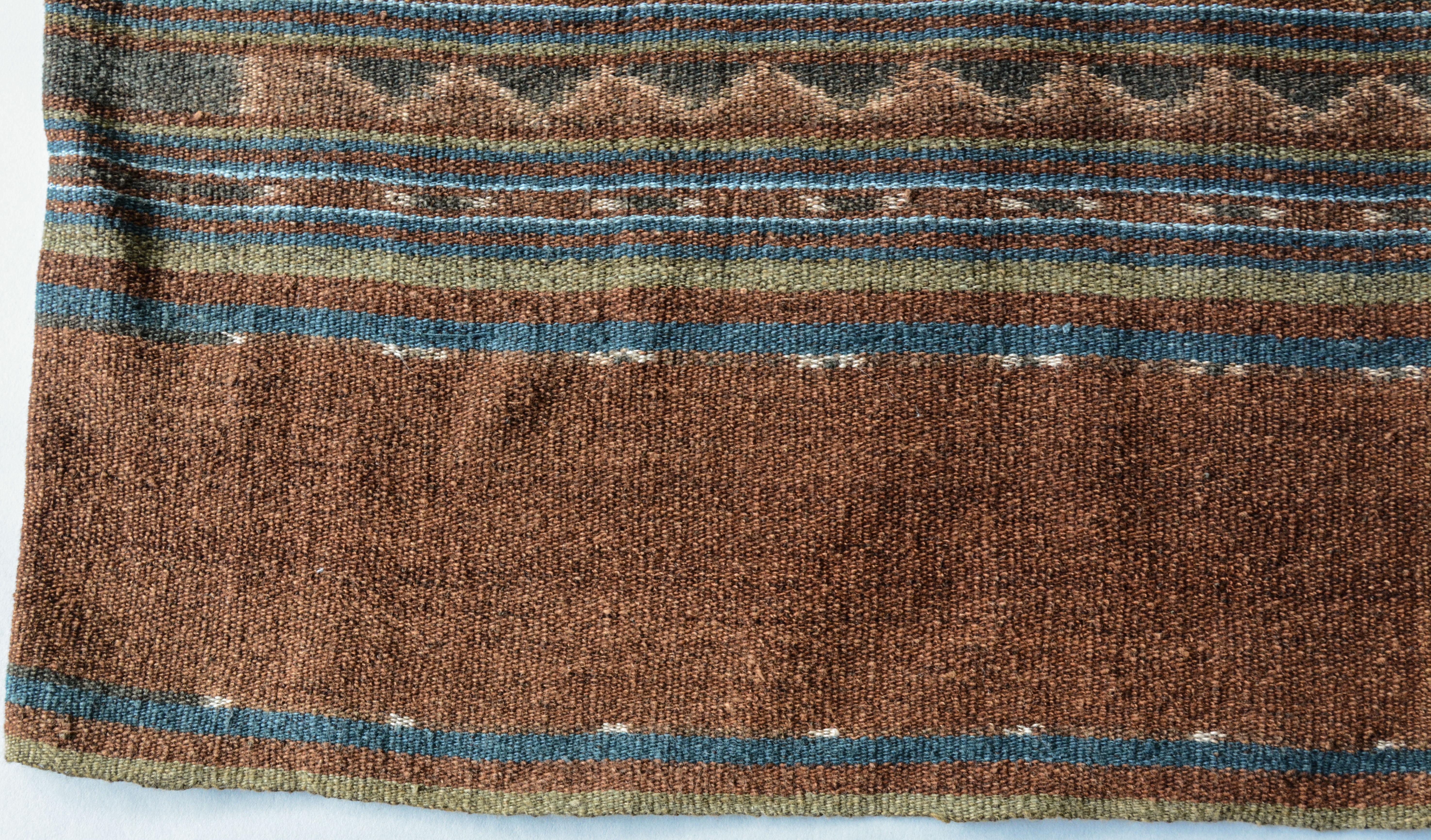 Vintage Handspun Cotton Ikat, Uncut Warp, Lembata, Indonesia, Mid-20th Century 8