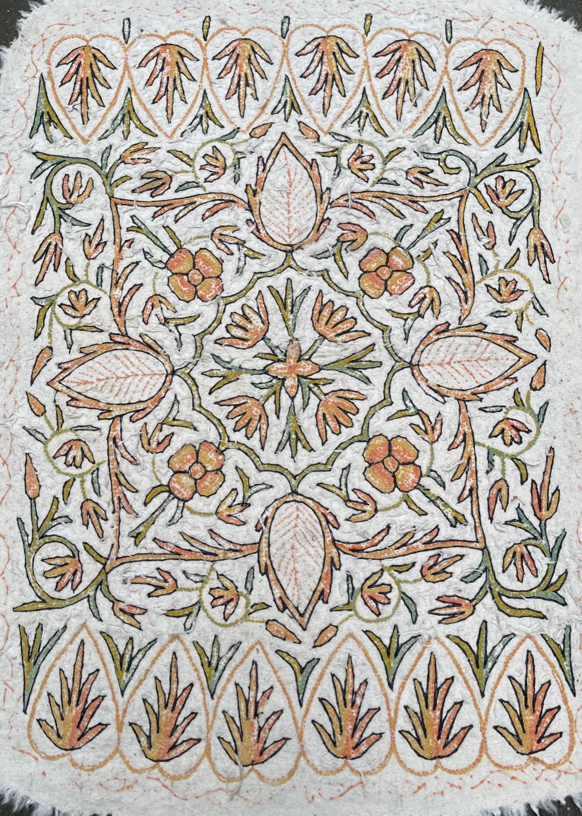 Handgewebter elfenbeinfarbener Berberteppich oder Läufer im Stil von Elsa Gullberg (Handgefertigt) im Angebot