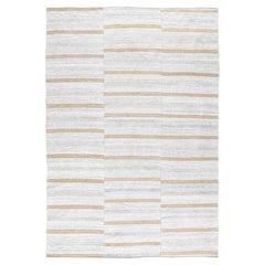 Handgewebter Kilim-Teppich im Vintage-Stil