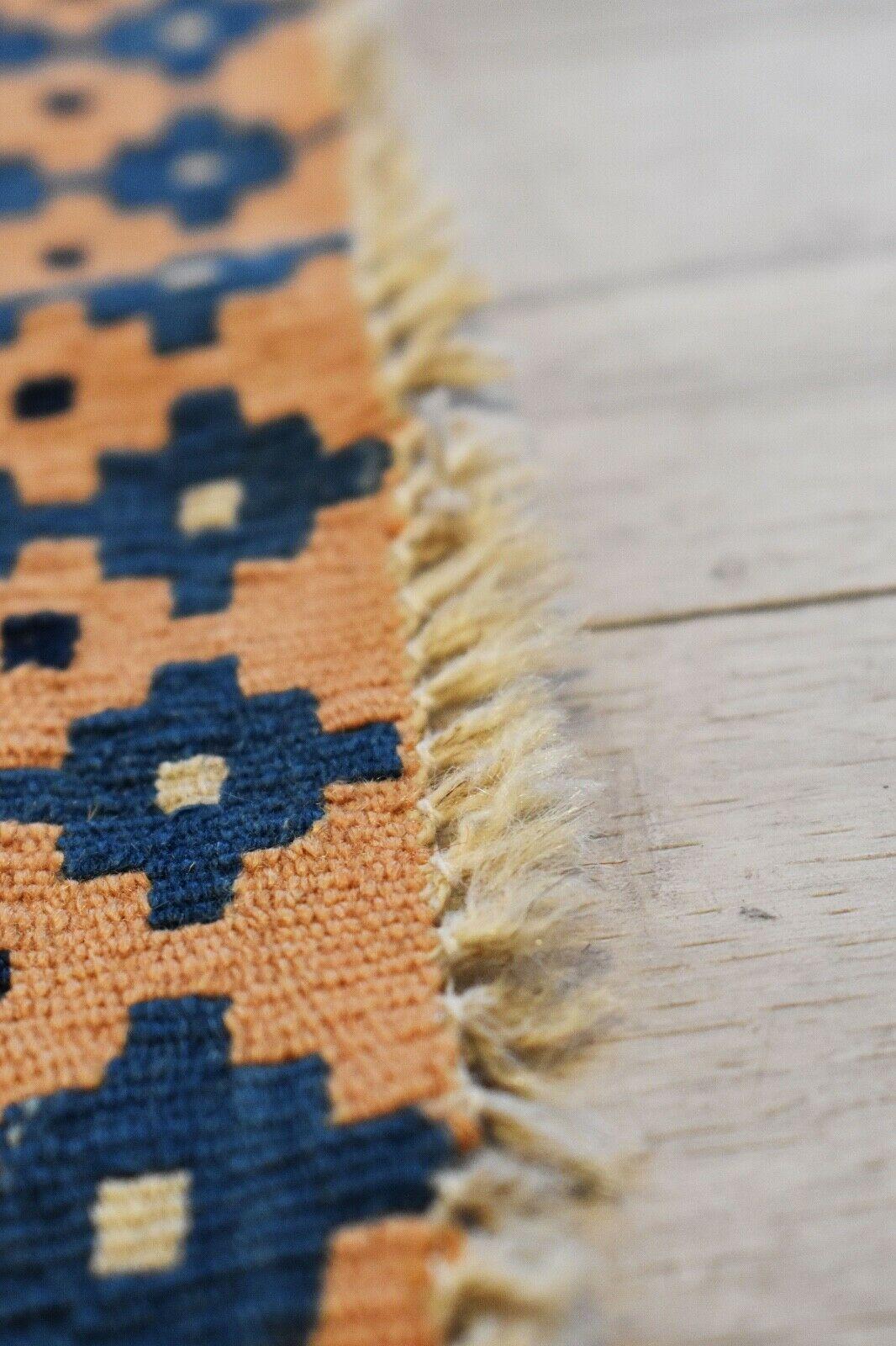 Vintage Handwoven Kilim Rug / Runner Natural Dye In Good Condition In London, GB