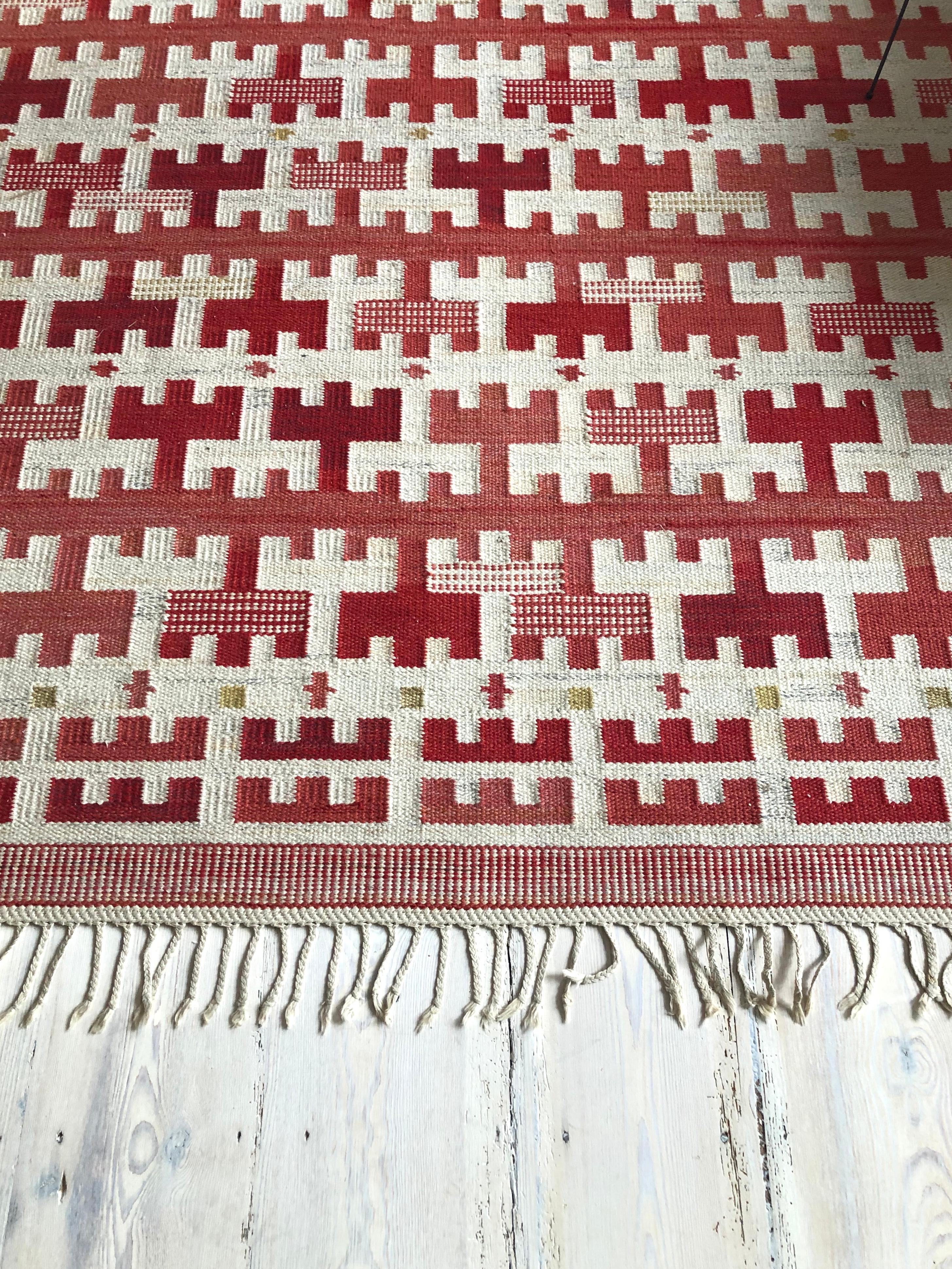 Mid-20th Century Vintage Handwoven Märta Måås-Fjetterström 