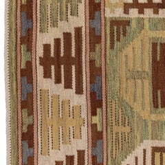 Tejido vintage escandinavo moderno con diseño de Marta Maas-Fjetterström