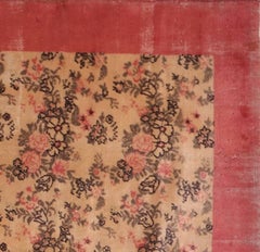 Vintage Handwoven Turkish Sparta Rug, circa 1950