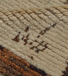 Marokkanischer handgewebter Vintage-Deko-Teppich aus Wolle