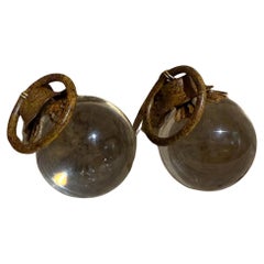 Vintage Hanging Crystal Glass Beads