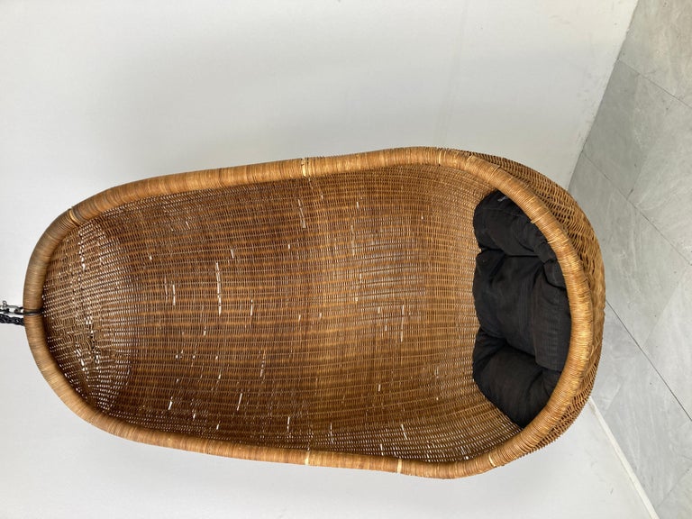 Vintage Hanging Egg Chair by Nanna Ditzel, 1960s For Sale at 1stDibs