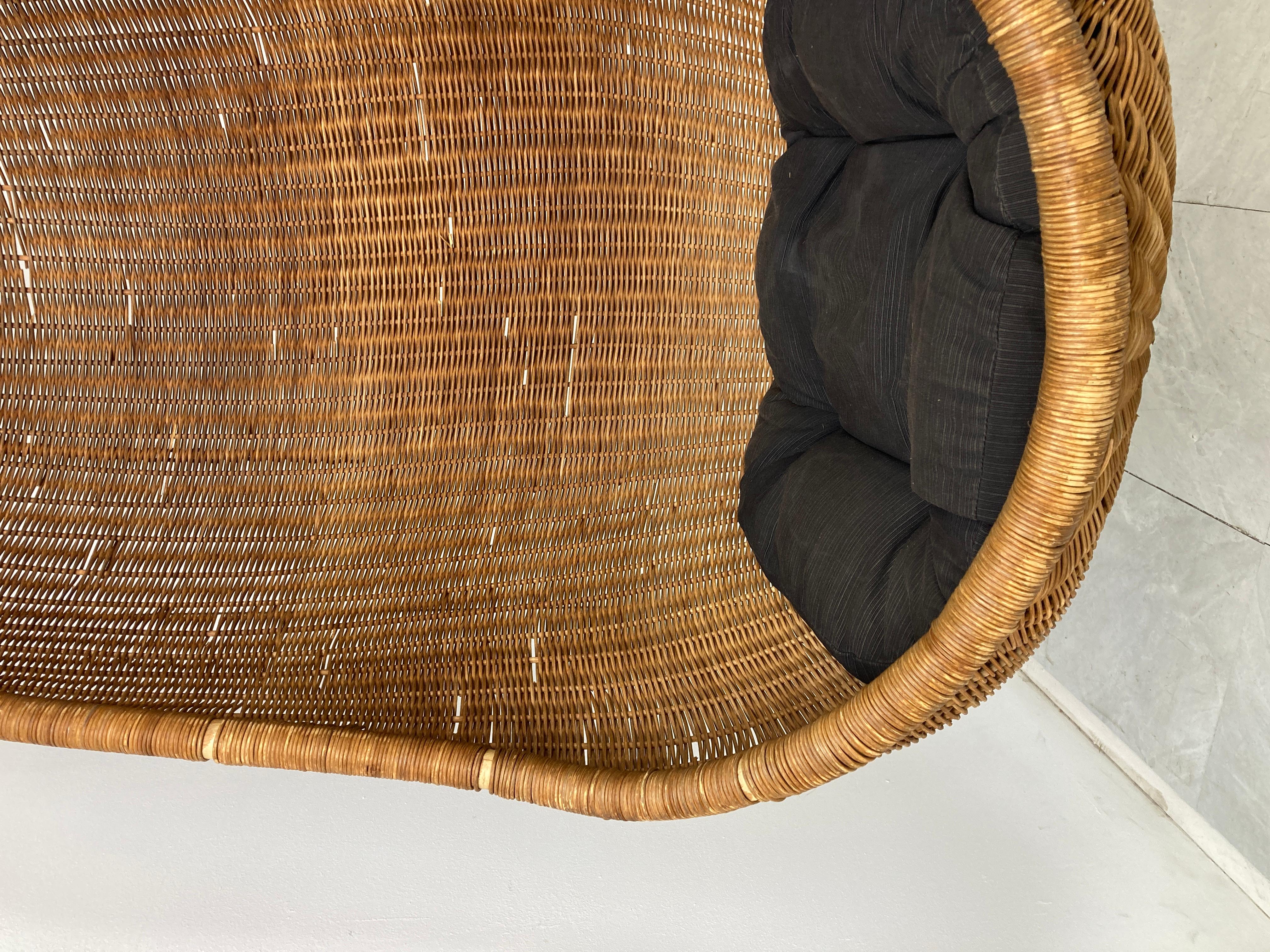 Vintage Hanging Egg Chair by Nanna Ditzel, 1960s  For Sale 5