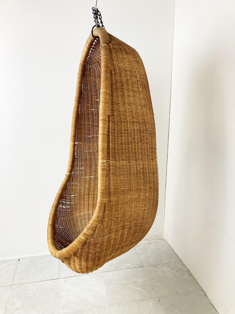 Vintage Hanging Egg Chair by Nanna Ditzel, 1960s For Sale at 1stDibs
