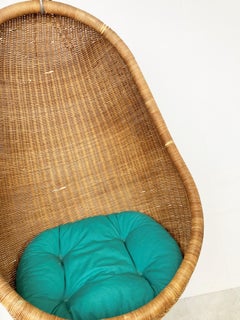 Vintage Hanging Egg Chair by Nanna Ditzel, 1960s