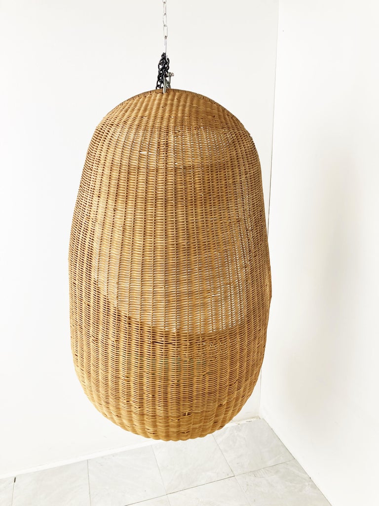 Vintage Hanging Egg Chair by Nanna Ditzel, 1960s For Sale at 1stDibs