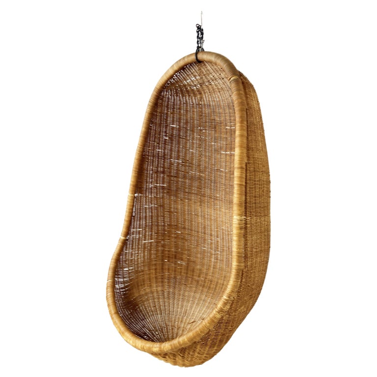 Vintage Hanging Egg Chair by Nanna Ditzel, 1960s For Sale at 1stDibs