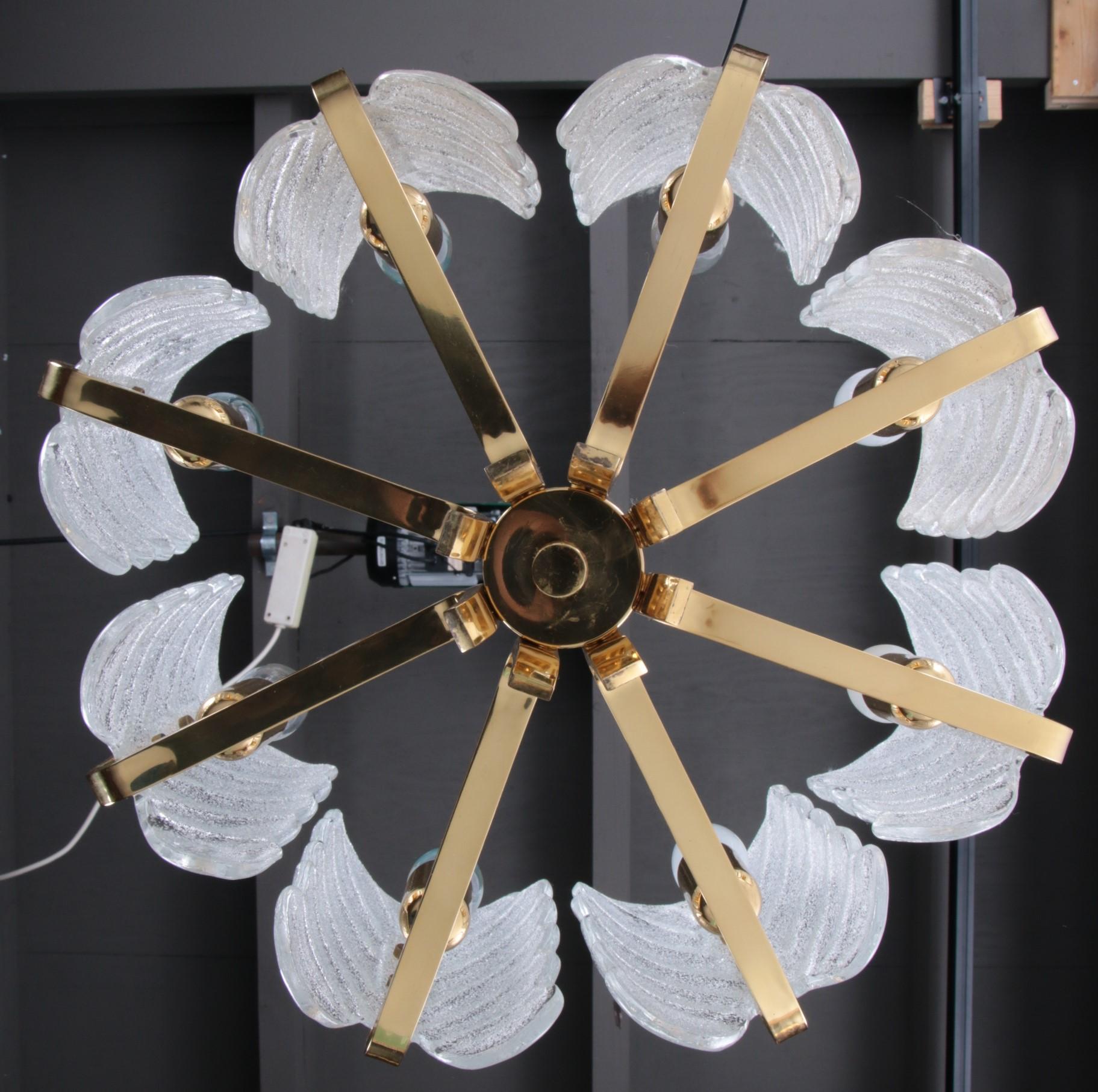 Lampe suspendue Orrefors par Carl Fagerlund, années 1960, Suède en vente 3