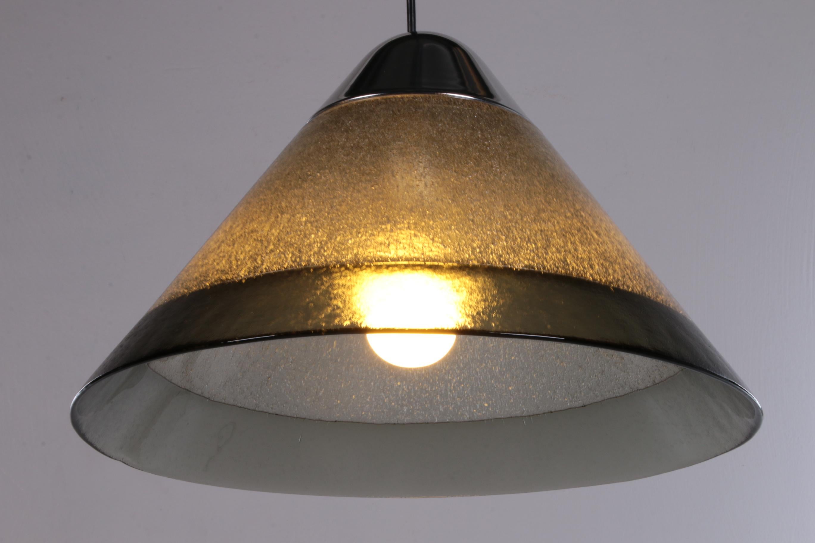 Late 20th Century Vintage Hanging Lamp Design by Peil & Putzler, 1970s For Sale