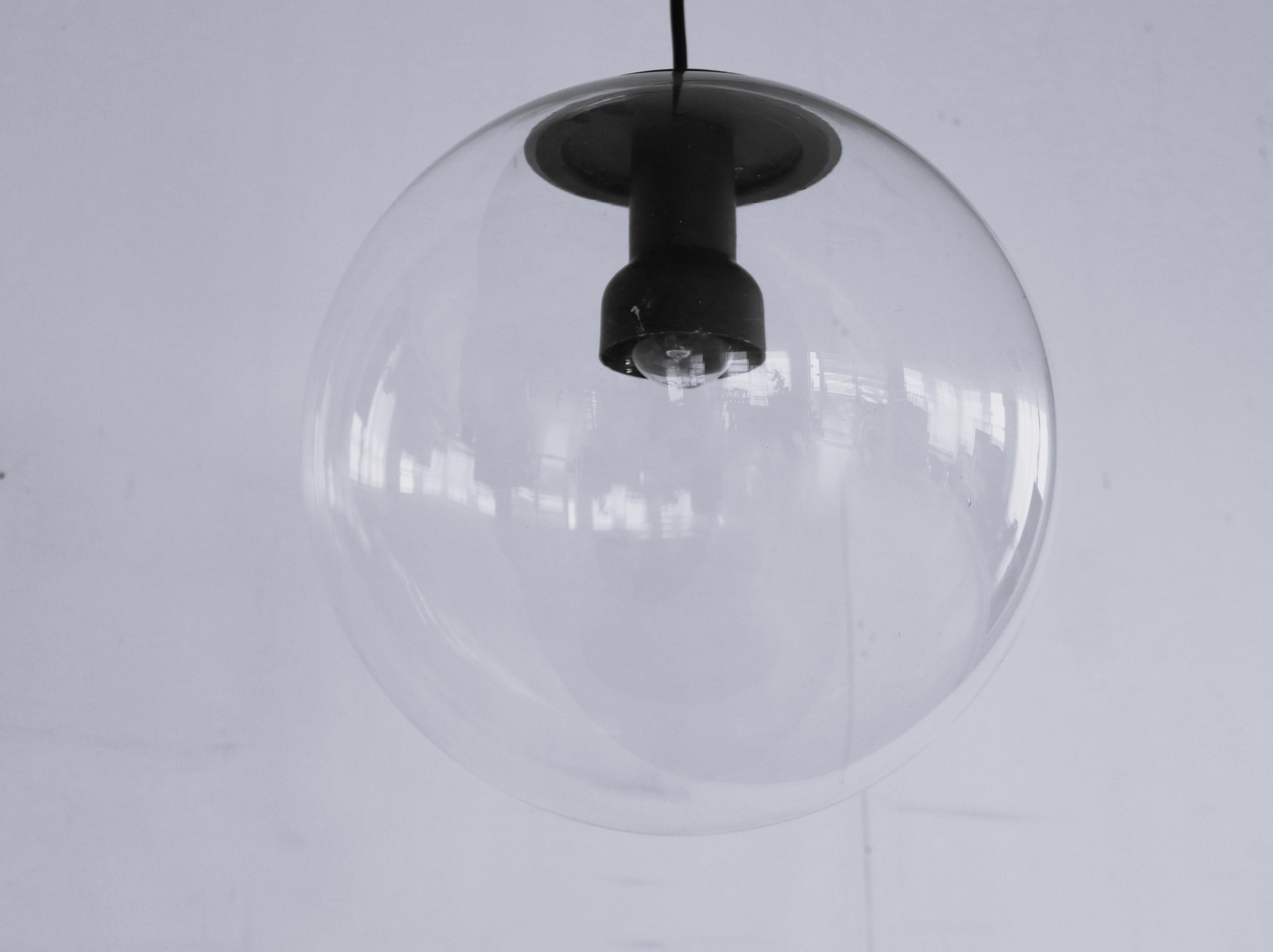 lampe suspendue vintage  globe terrestre  Philips  60's en vente 2