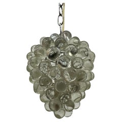 Vintage hanging lamp grape glass 1990’s
