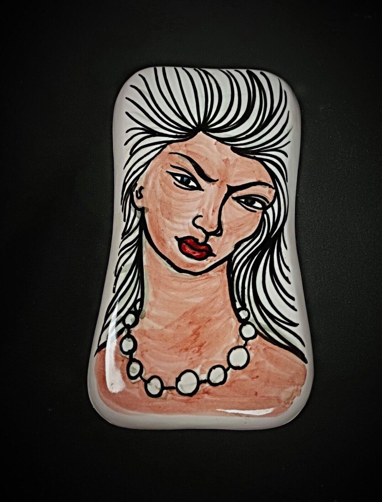 Francese Scultura di donna appesa vintage di Igor S. Stéphano - Numerata 611 - 2Y143 in vendita
