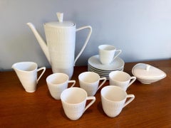 Service à café Demitasse Vintage Hans Achtziger for Hutschenreuther Selb