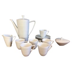 Vintage Hans Achtziger para Hutschenreuther Selb Juego de café Demitasse