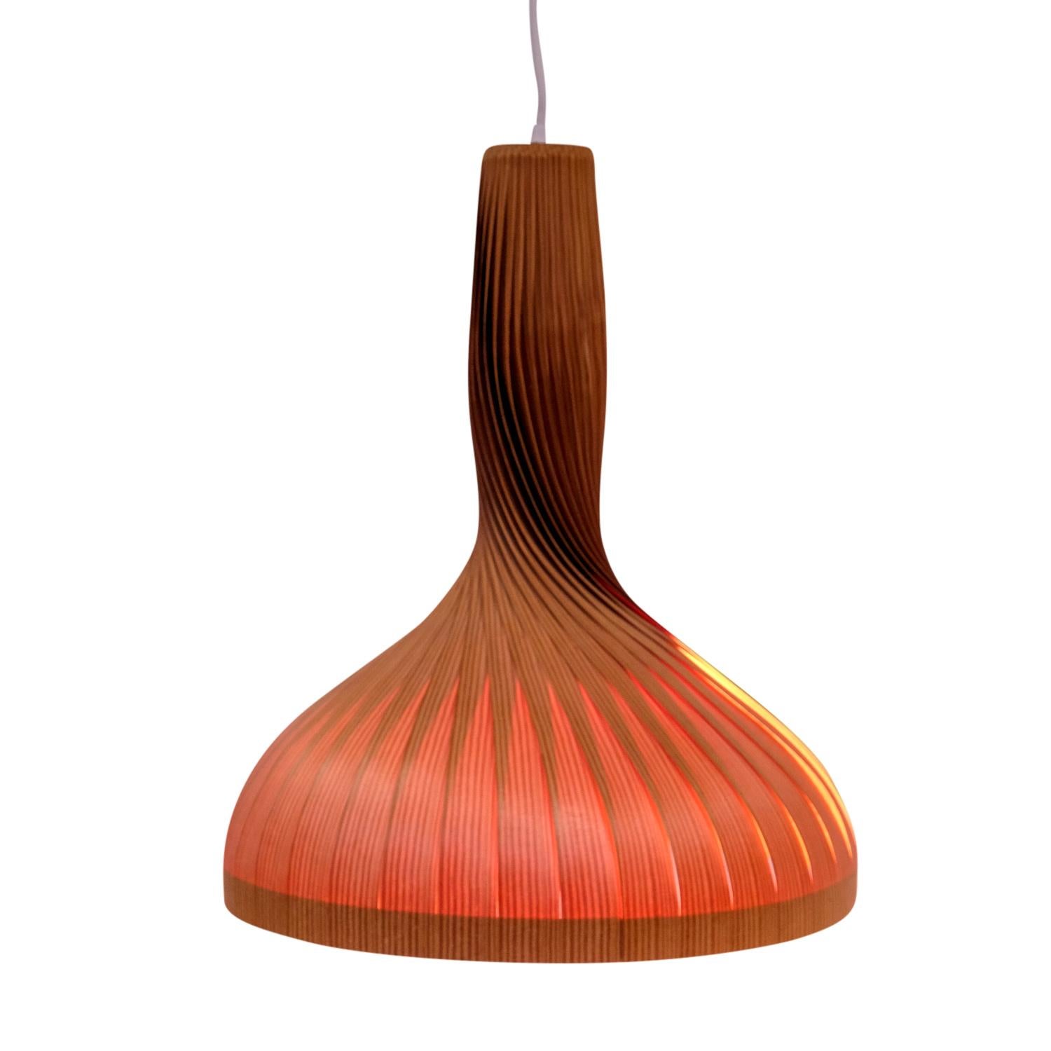 Vintage Hans-Agne Jakobsson Pendant Lamp, Wide, Mid Century Modern, European In Good Condition In Renens, CH