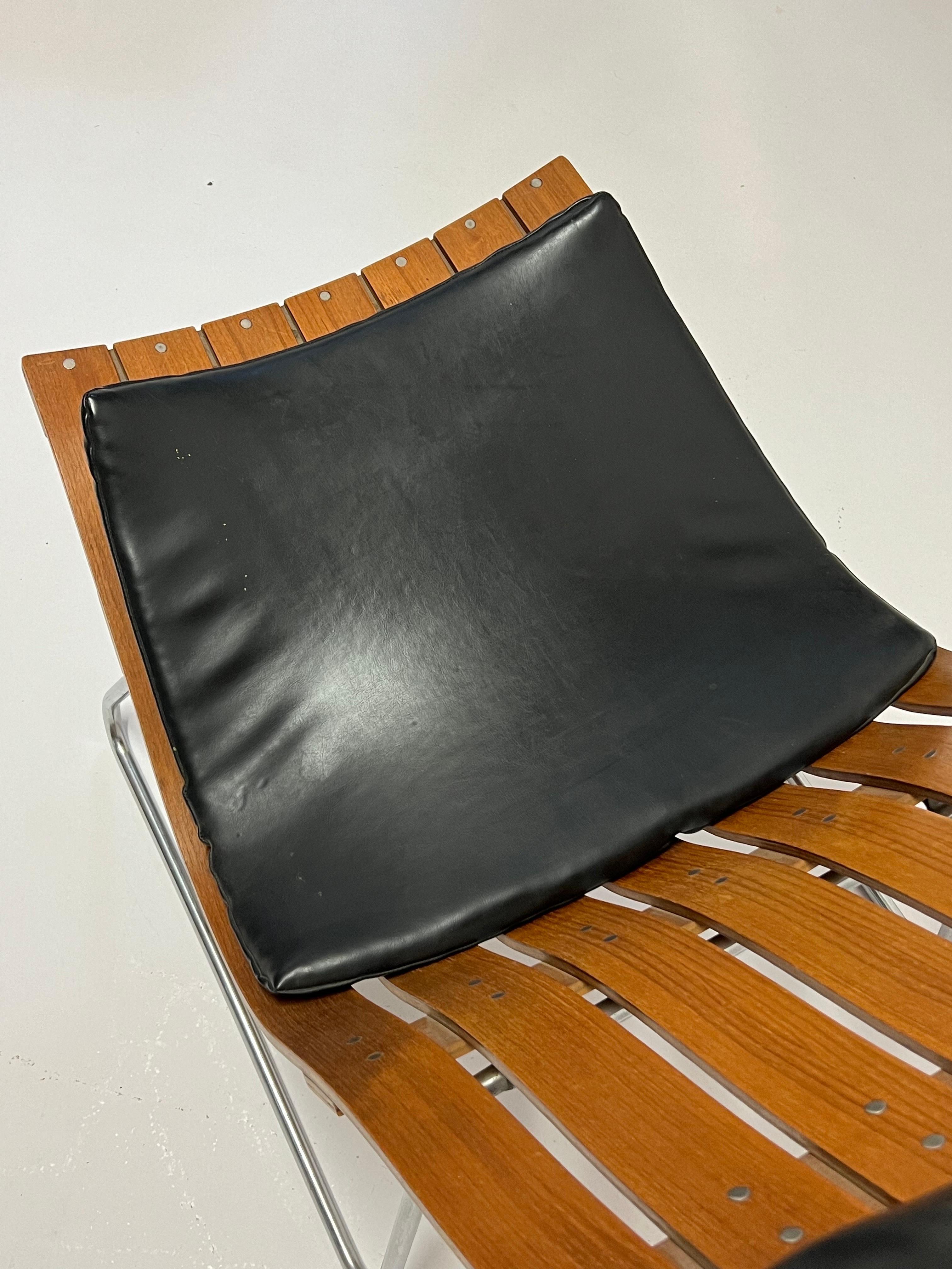 Vintage Hans Brattrud ‘Scandia” Teak Lounge Chair 1960s 11