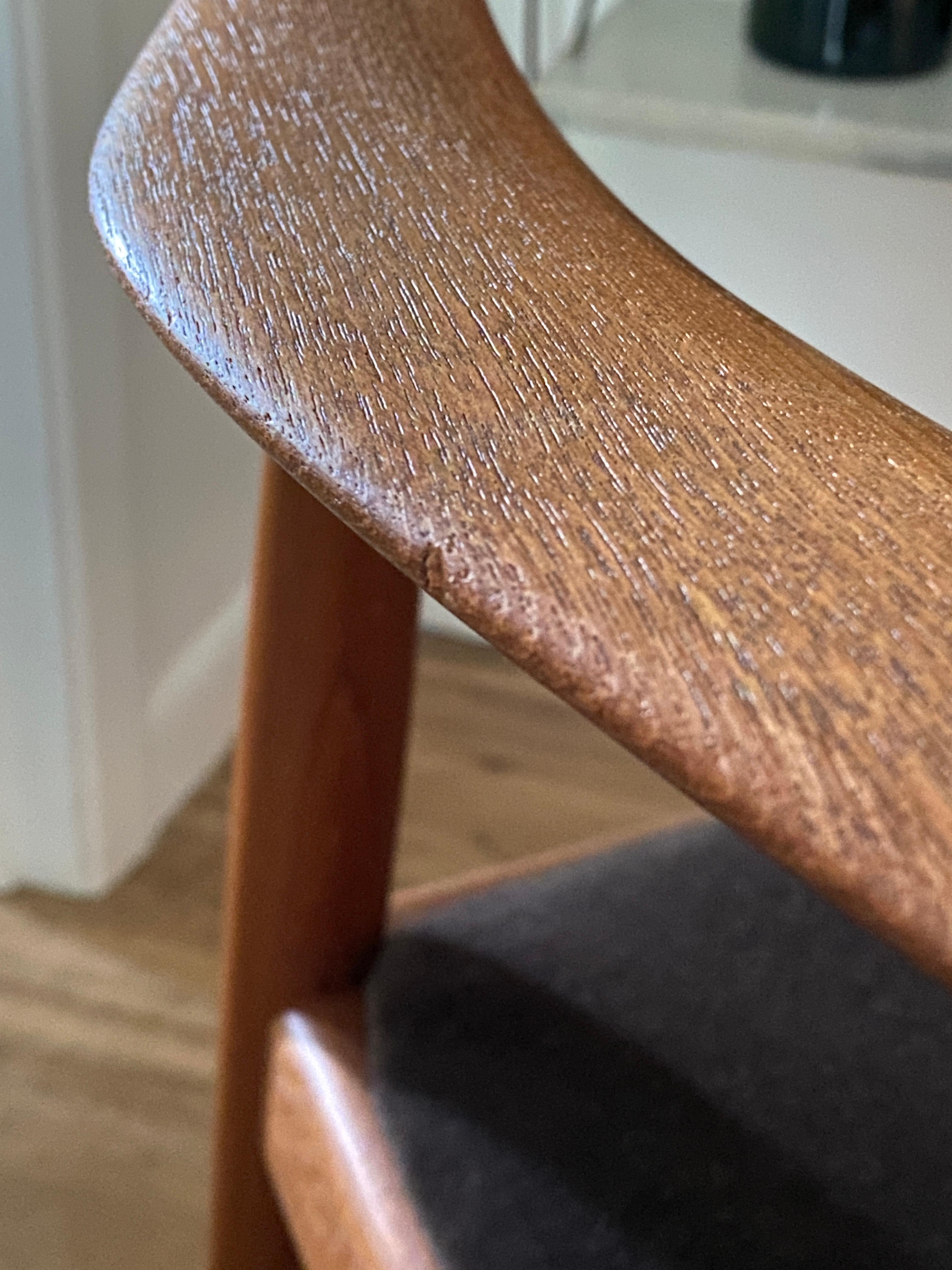 Vintage-Stuhl von Hans Wegner für Johannes Hansen, hergestellt in Dänemark im Angebot 12
