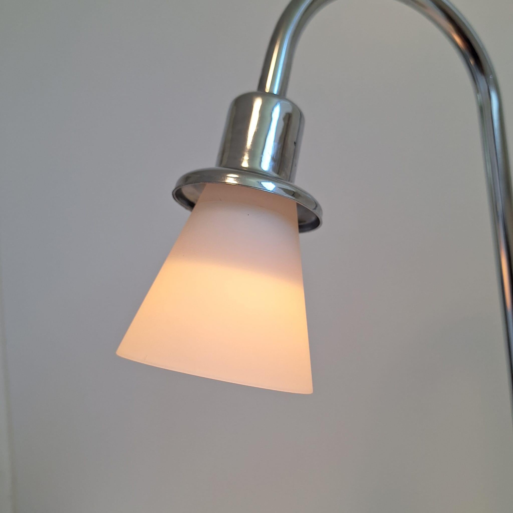 Lámpara de mesa vintage Happylight años 90 Metal en venta