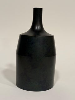 Vaso di bronzo modernista vintage di Hara Misaki, anni '60 circa