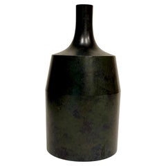 Vaso di bronzo modernista vintage di Hara Misaki, anni '60 circa
