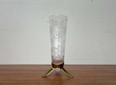 Vintage Harald Series Viking Glass Horn by Valto Kokko for Iittala Finland 1970s