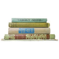Vintage Hardcover Books, Set of 5