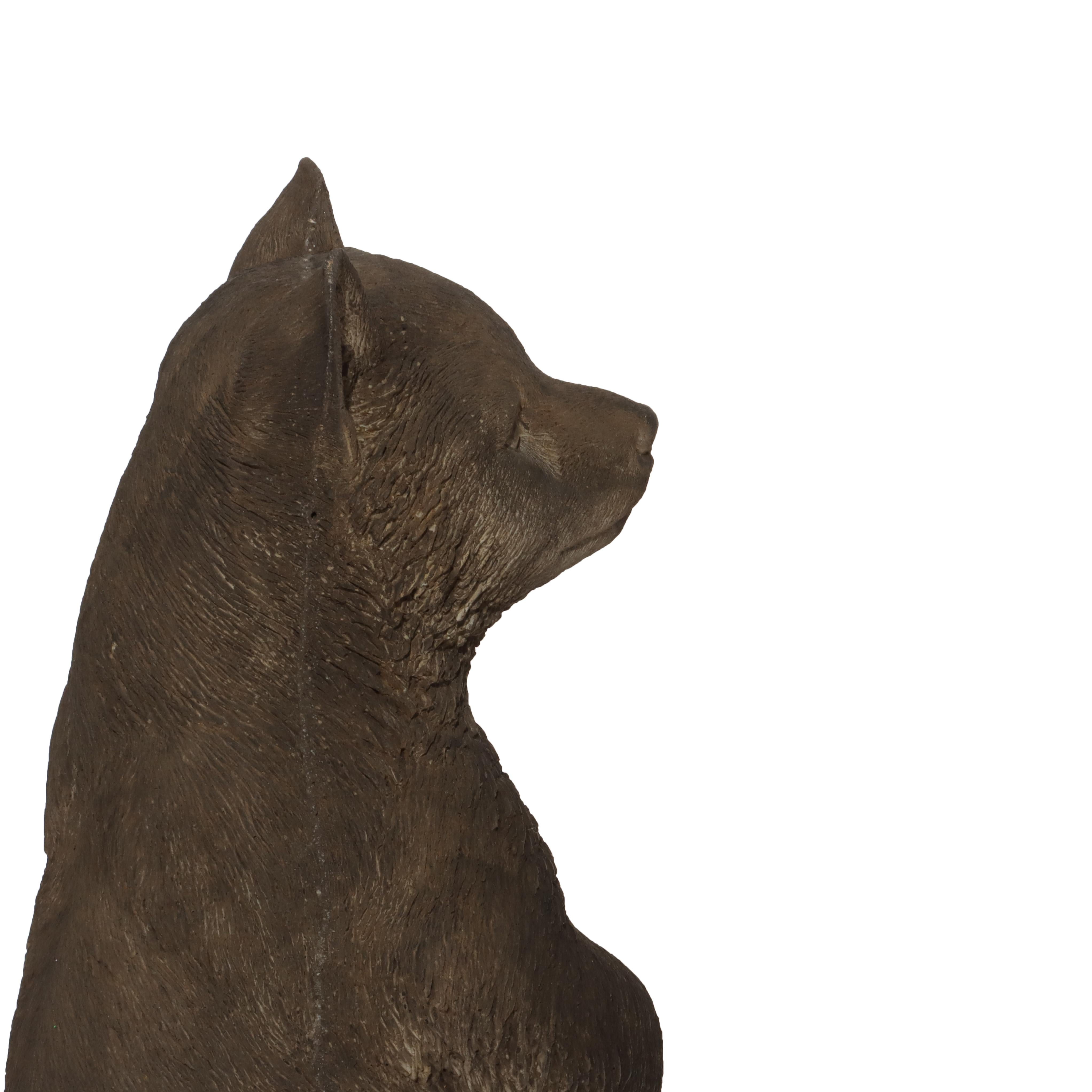 Vintage Hardstone Garden Bear 20thC For Sale 5