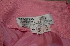 Vintage Hardy Amies Pink Shift Dress