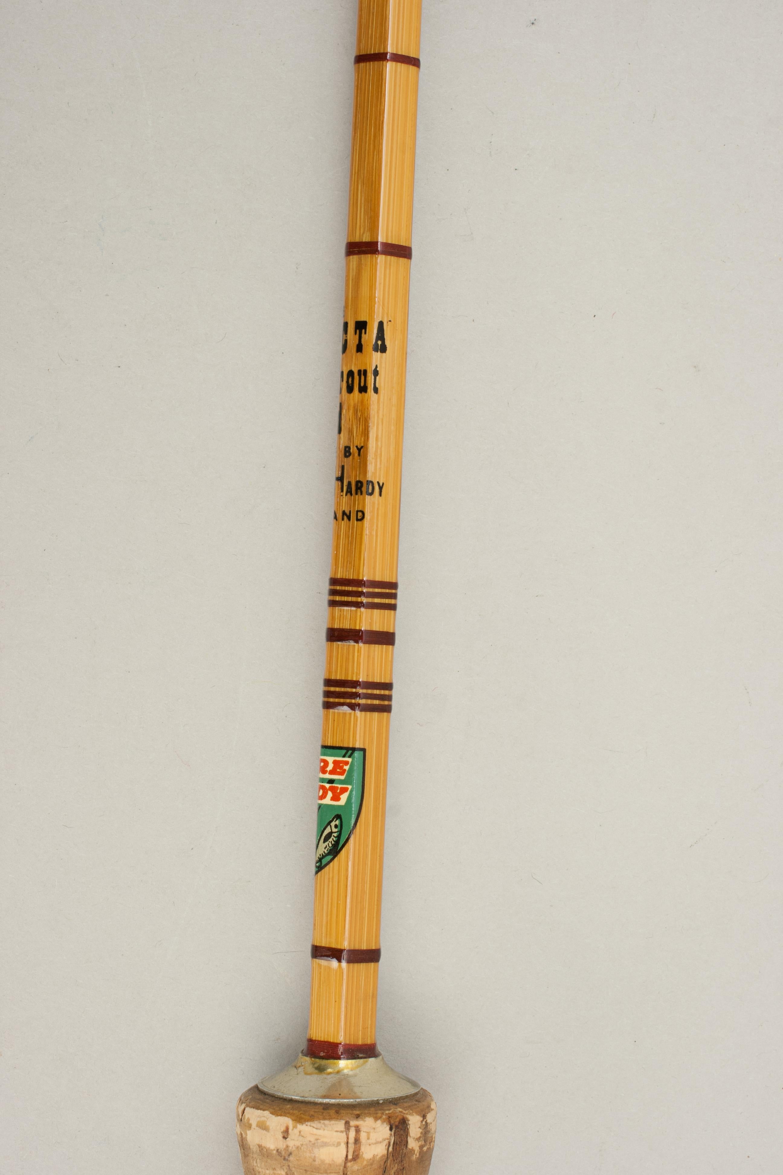 Vintage Hardy Fishing Rod, Mitre, Hardy, The Invicta Sea Trout Fly Fishing Rod 4