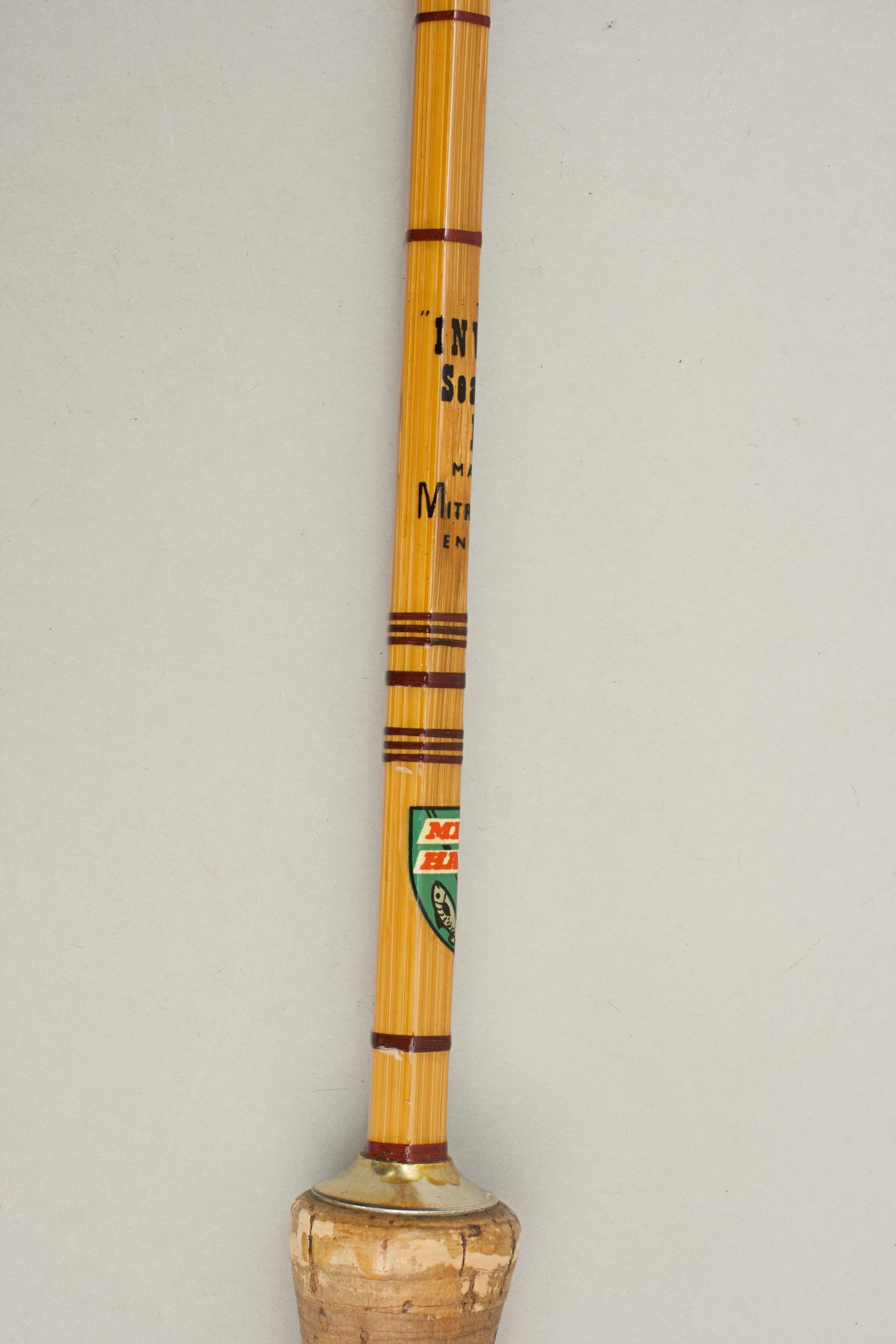 Vintage Hardy Fishing Rod, Mitre, Hardy, The Invicta Sea Trout Fly Fishing Rod 6