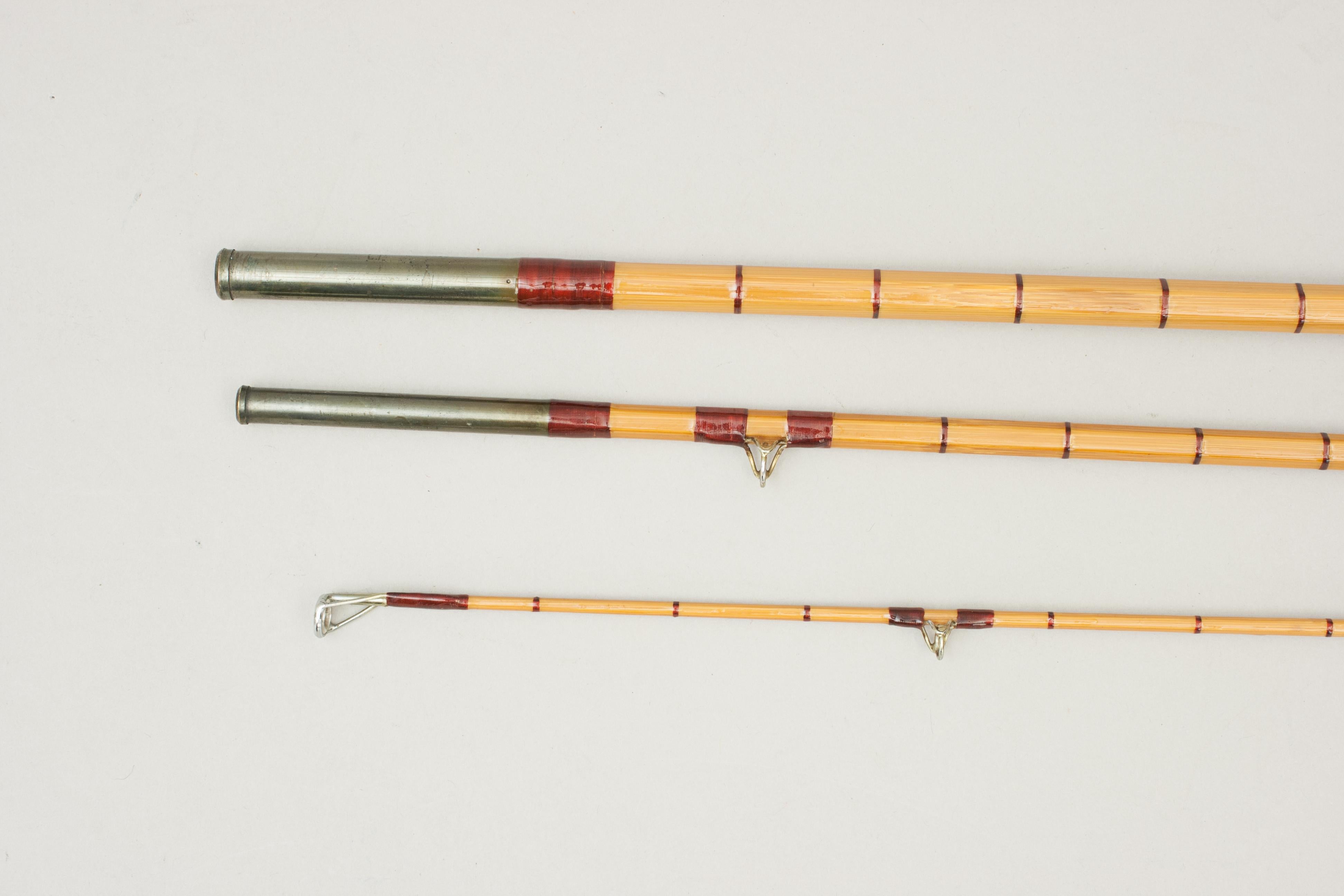 Mid-20th Century Vintage Hardy Fishing Rod, Mitre, Hardy, The Invicta Sea Trout Fly Fishing Rod