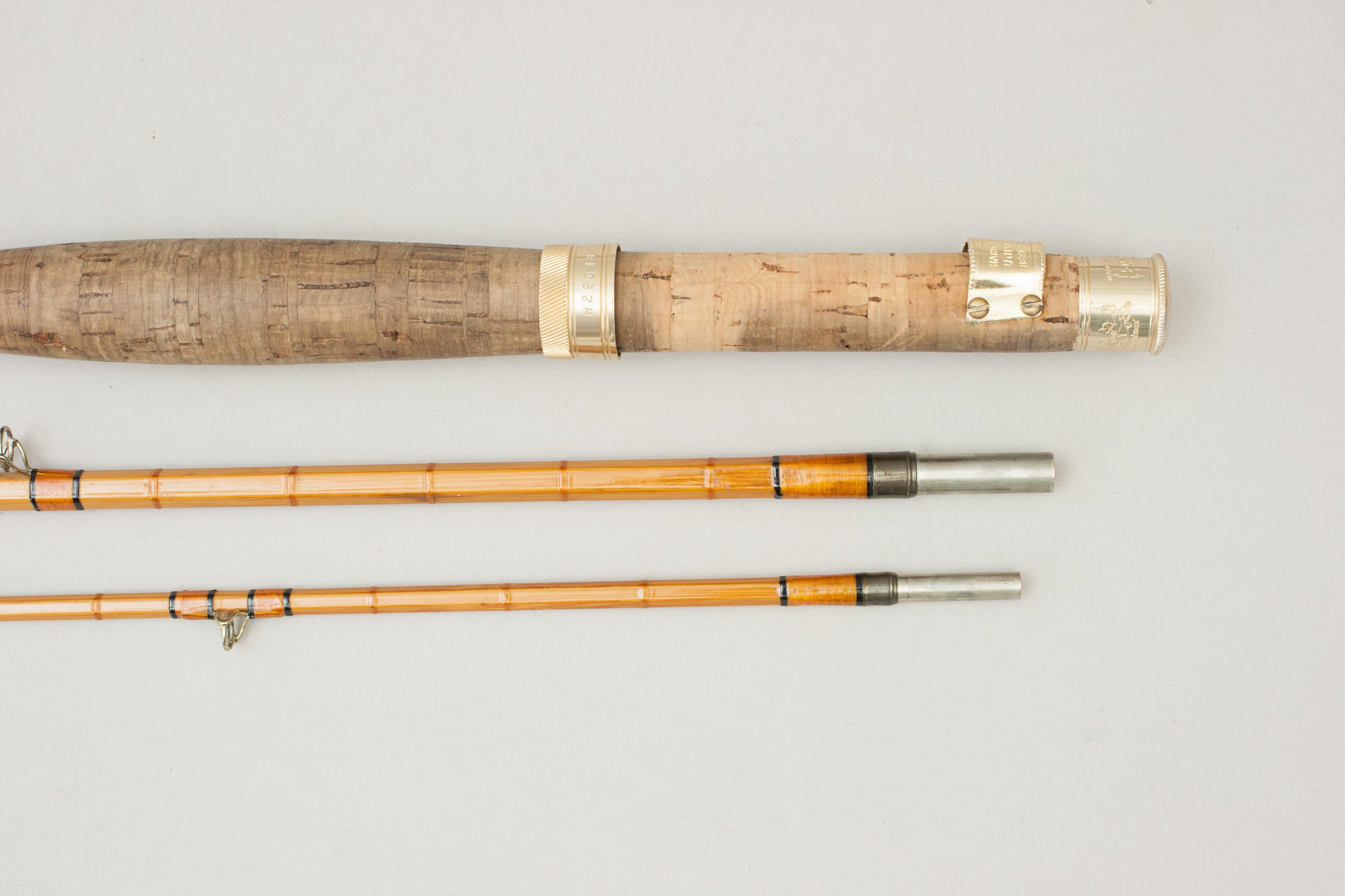 Vintage Hardy Hollolight Hollokona Trout Fly Fishing Rod In Good Condition In Oxfordshire, GB