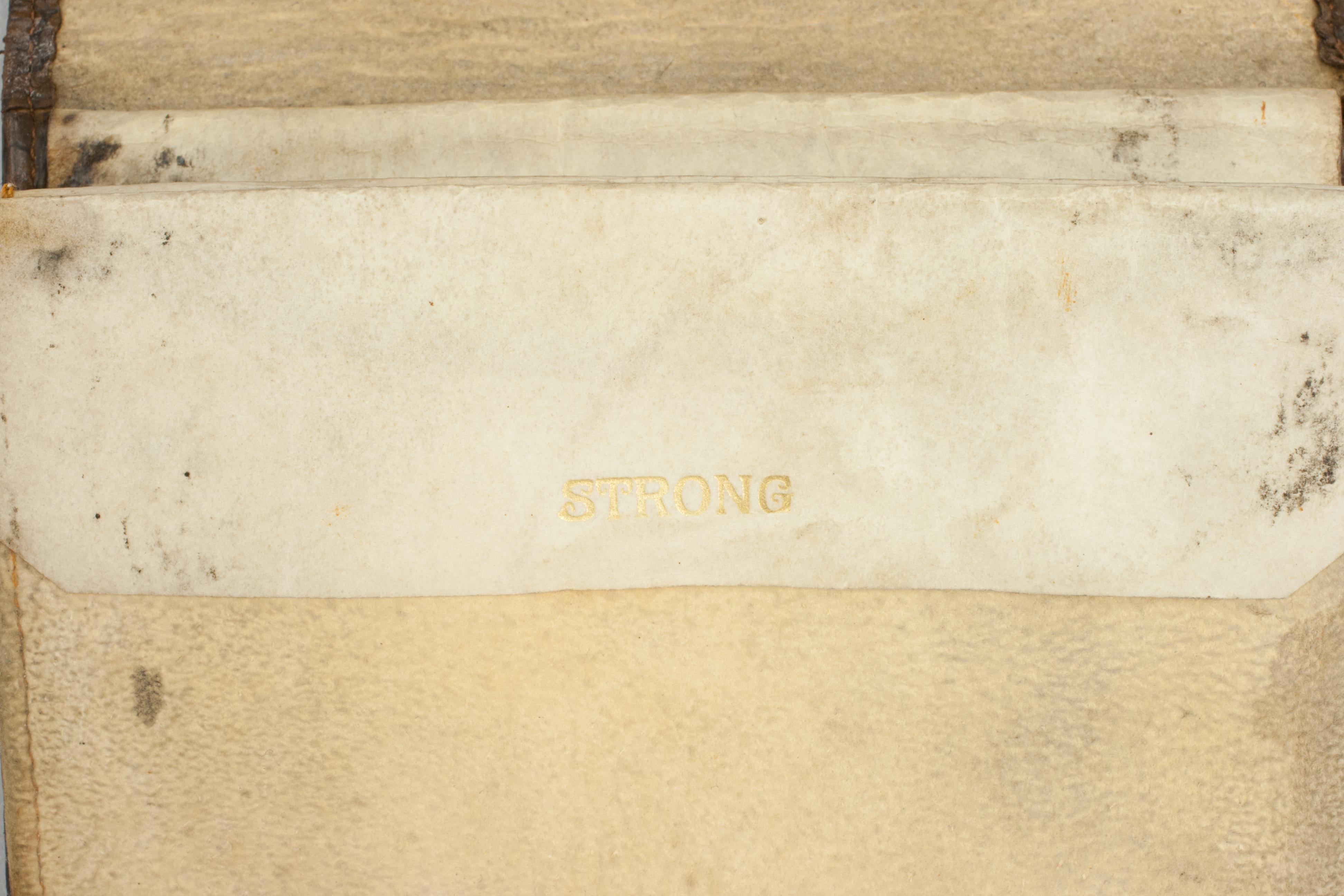 Portafoglio Hardy 'Tweed' da pesca al salmone d'epoca in vendita 2