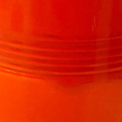 Vintage Harlequin Red Pottery Pitcher