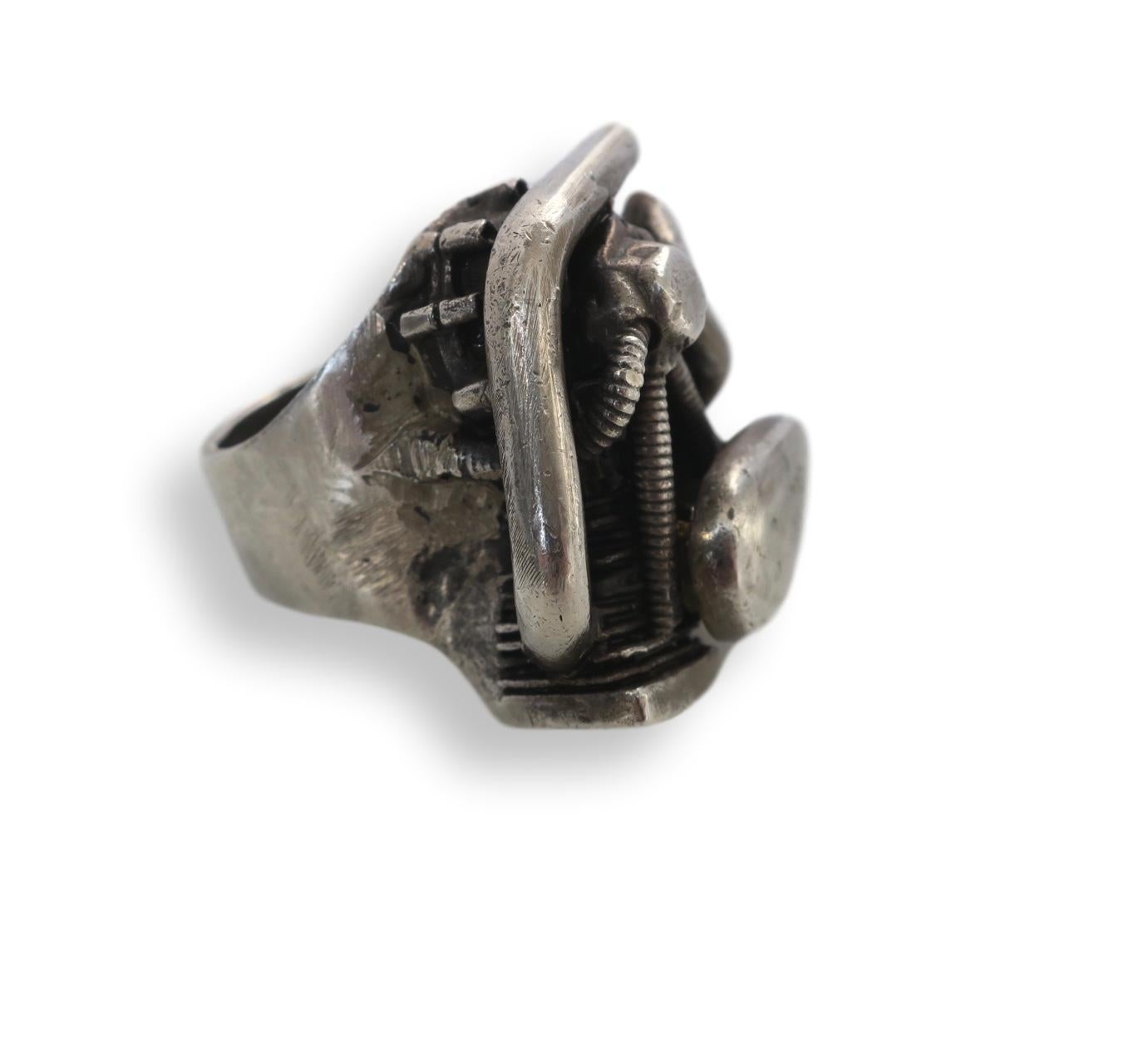 vintage biker rings