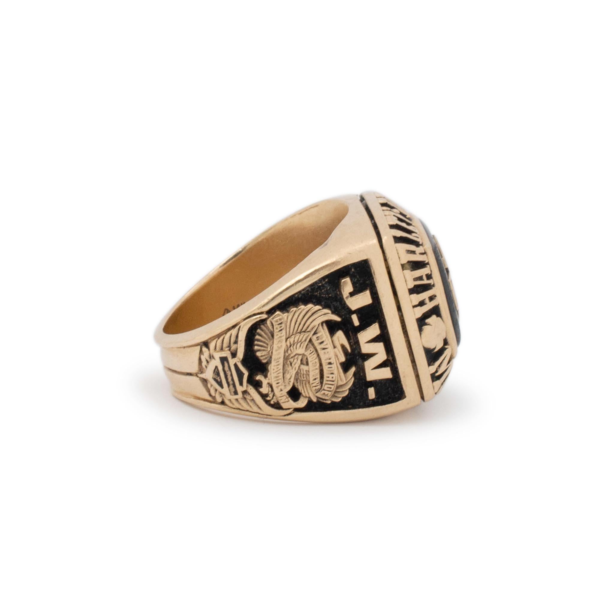 vintage harley davidson rings