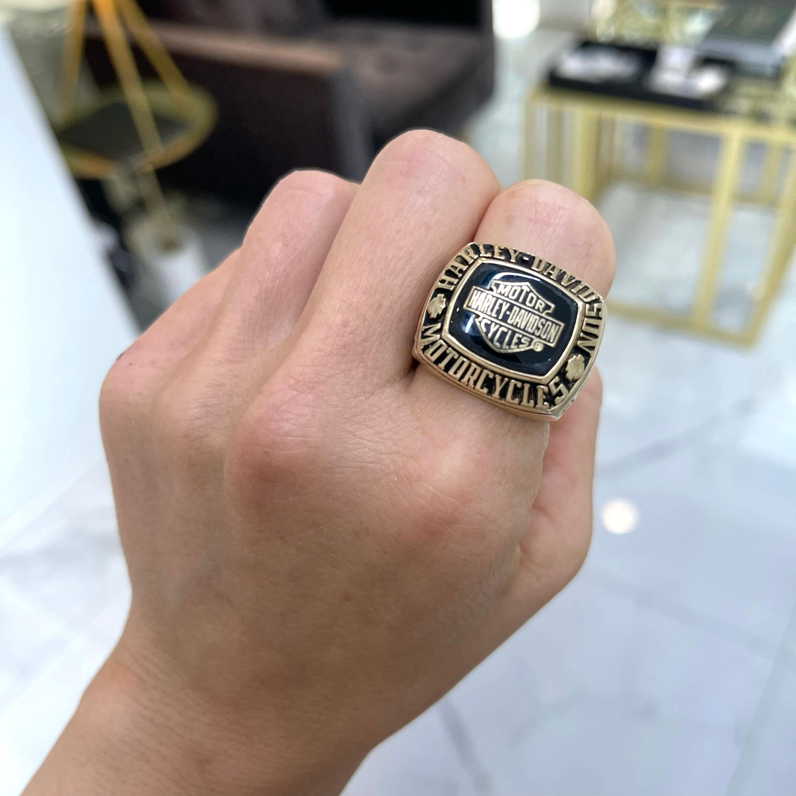 Harley davidson store custom rings