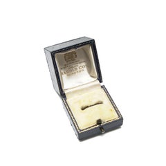 Vintage Harold Cox Ring Box, Windsor, Royal Warrant