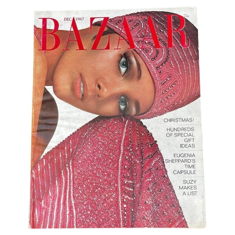 Vintage Harper's Bazaar Magazin : Dezember 1967 im Angebot