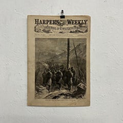 Vintage Harper's Weekly Journal of Civilization New York 1864