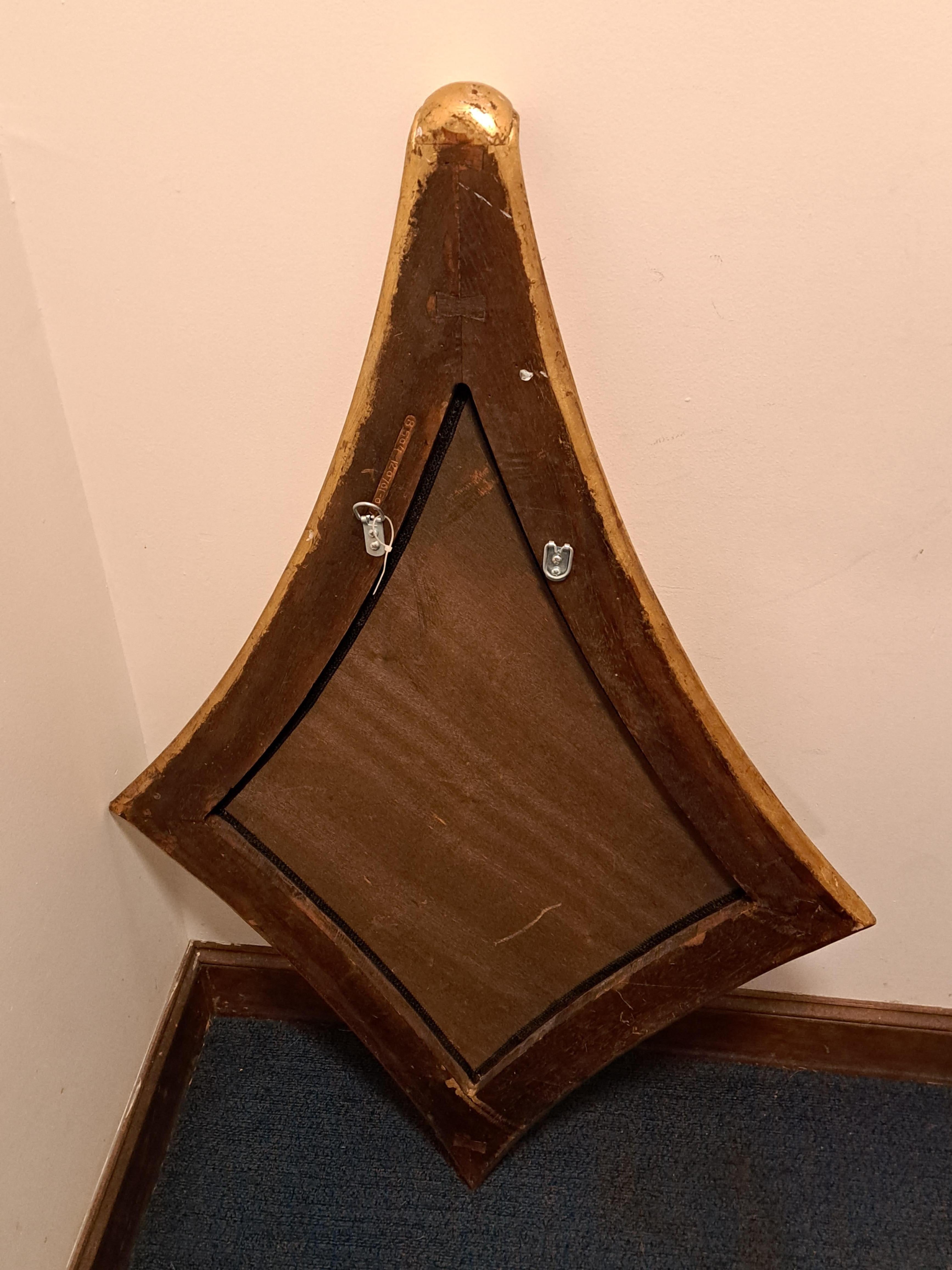 American Vintage Harrison and Giil Dauphine Gilt Wood Mirror  For Sale