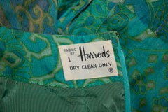 Vintage Harrods Colourful Gown